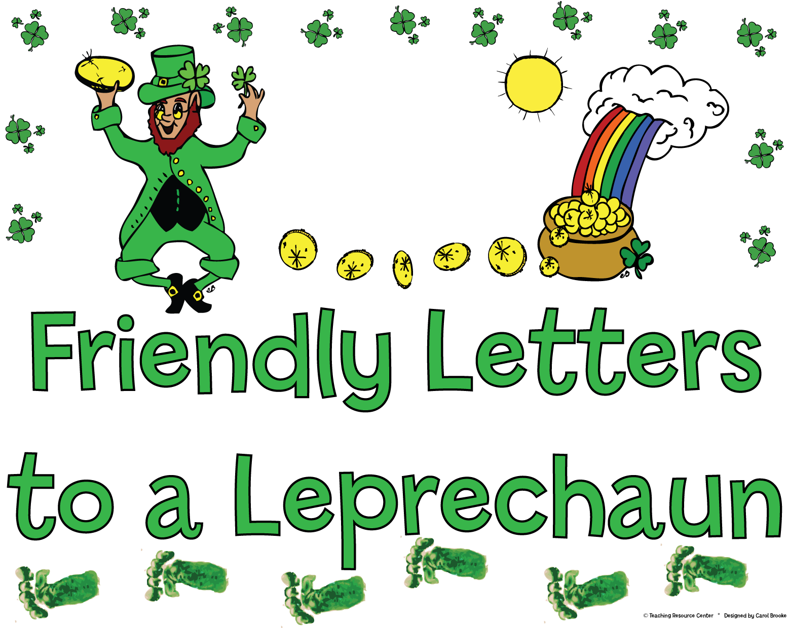 Friendly Letter to a Leprechaun Template
