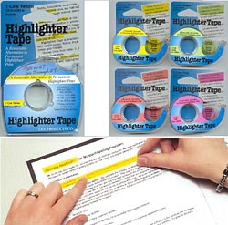 Affordable, non-destructive, removable highlighter tape has myriad uses in your K-6 classroom!